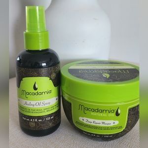 Macadamia oil hair masque